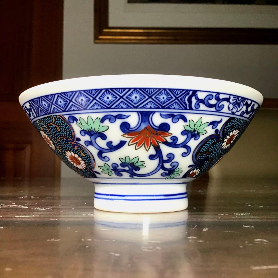 『ウレうー特価』　九谷焼　青粒×赤粒　夫婦ご飯茶碗　輪島塗　夫婦箸