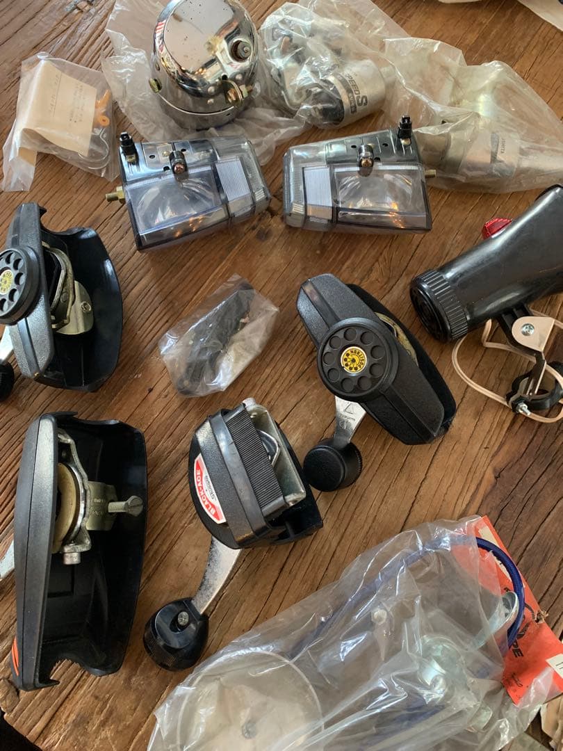 デッドストック　デコチャリ　フラッシャー　マッスルバイク　パーツ まとめ売り