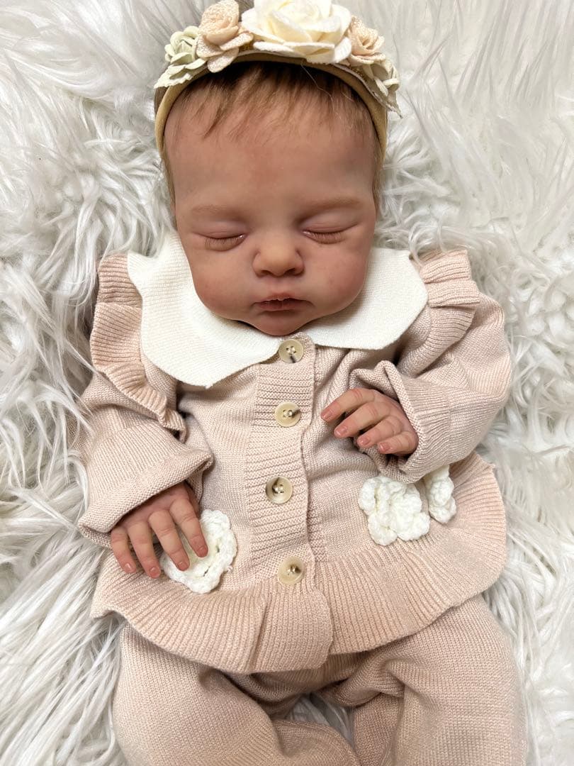 【リボーンドール】超リアルな赤ちゃん人形 約45cm.