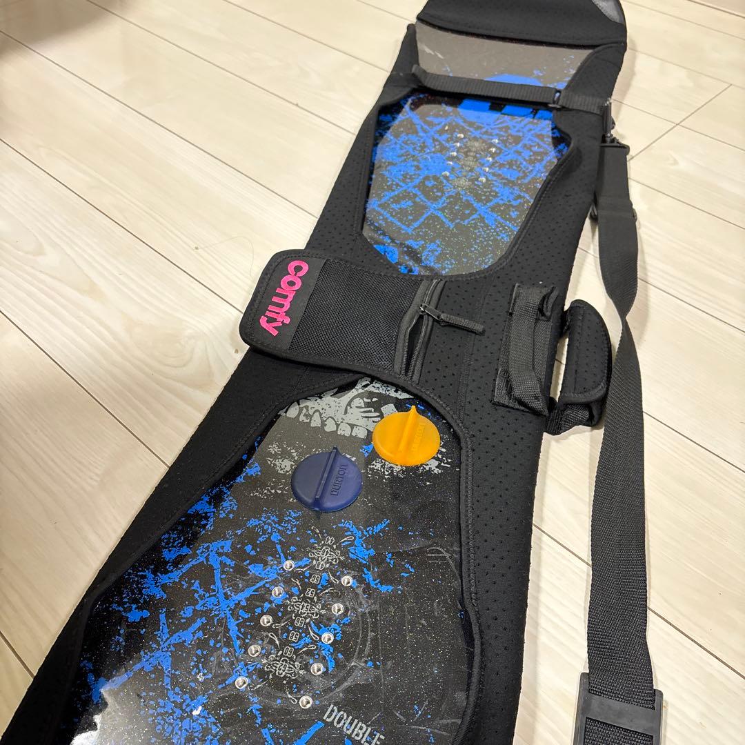 011 DOUBLE SPIN 152cm スノーボードおまけケース付き