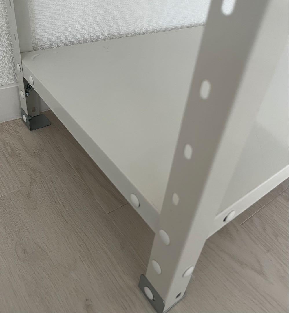 キタジマ スマートラック NSTR-556 80×40×150 5段 ホワイト