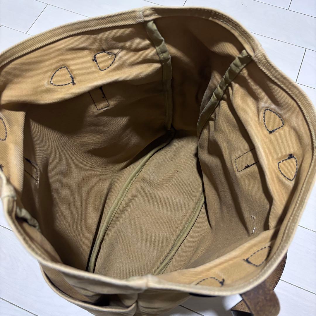 FILSON ベージュ キャンバス トートバッグ