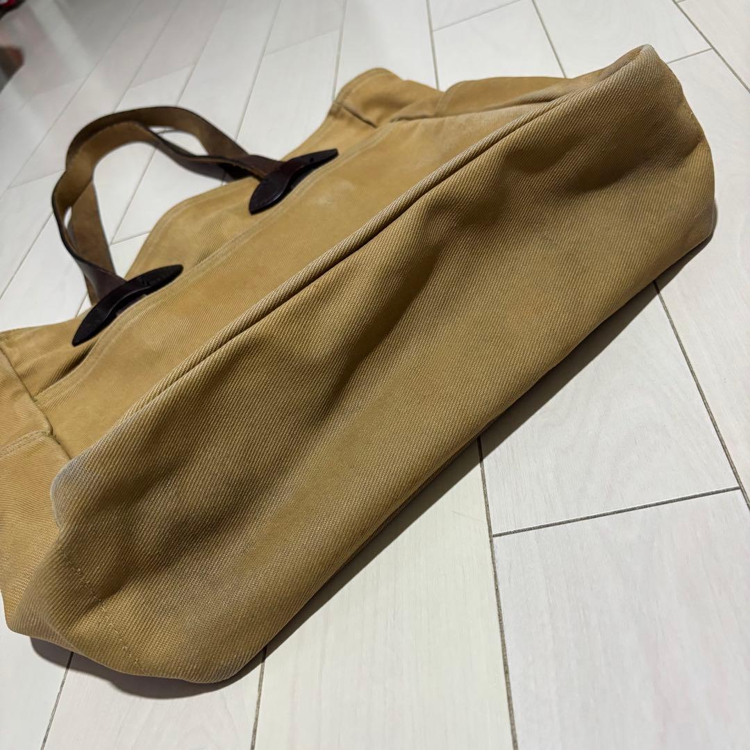 FILSON ベージュ キャンバス トートバッグ