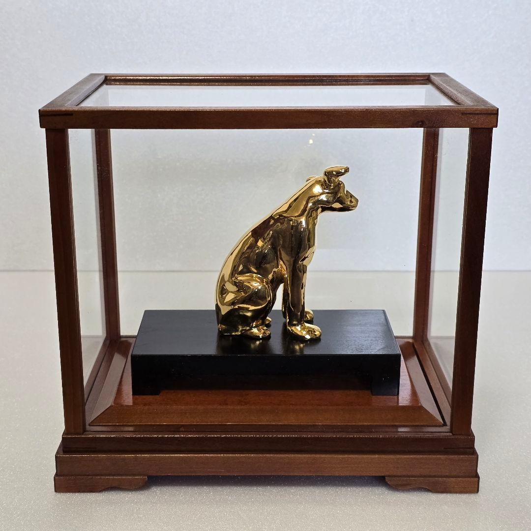 Victor ビクター ニッパー ゴールド ガラスケース付き 昭和レトロ 希少