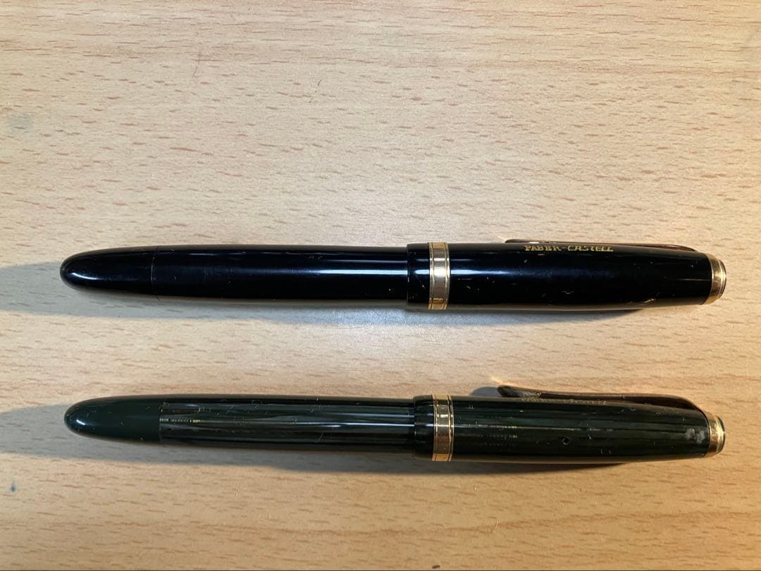 筆記具 faber-castell 882 green-stripes B-nib