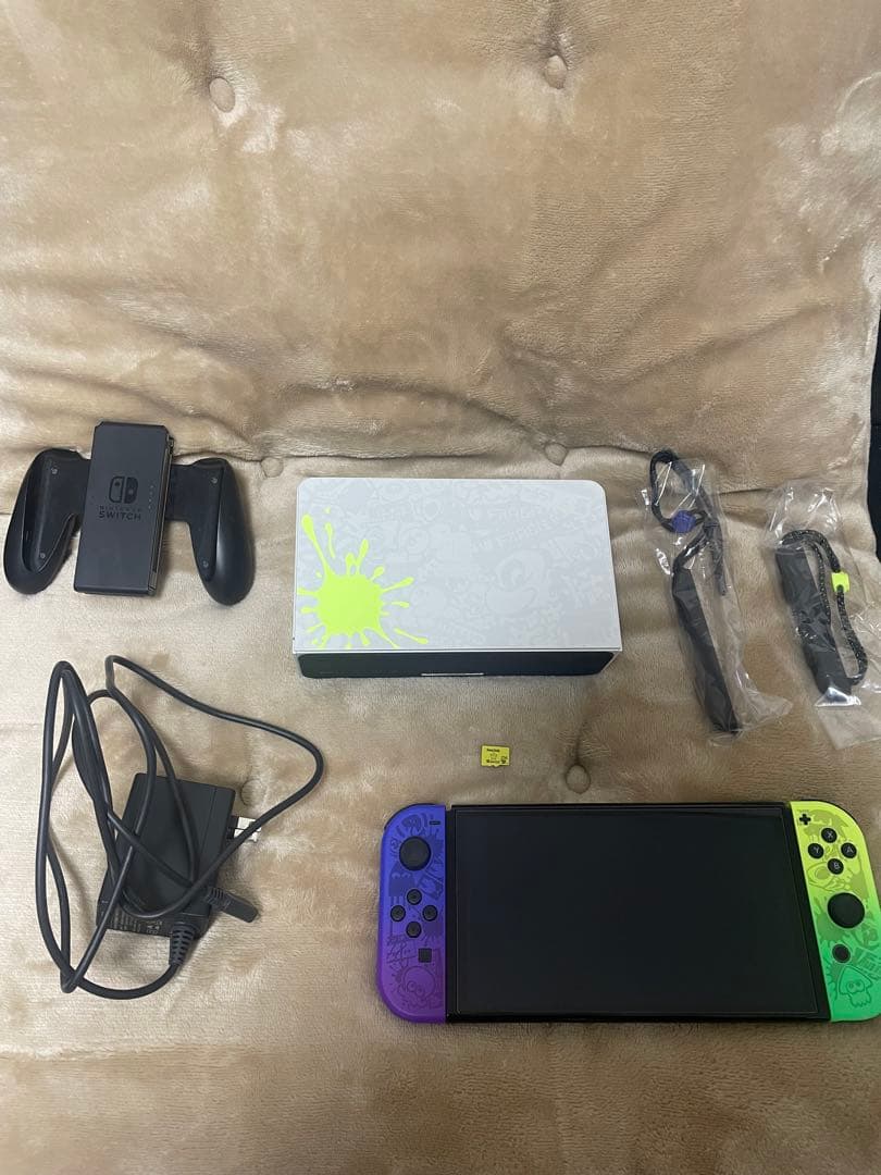 Switch スプラトゥーンエディション 本体 256GB microSD付