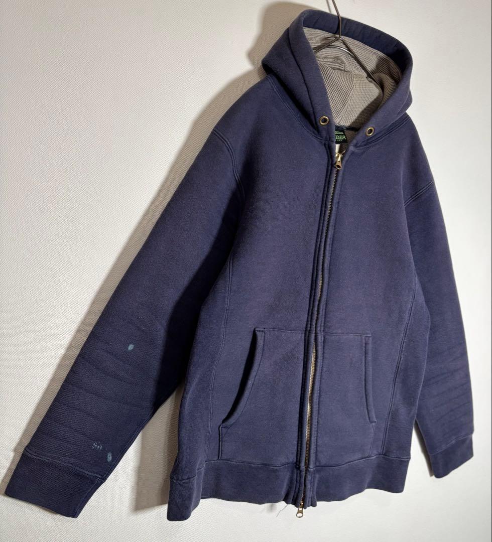 CAMBERキャンバー　USA製 ダブルフェイス裏サーマル　ジップアップパーカー