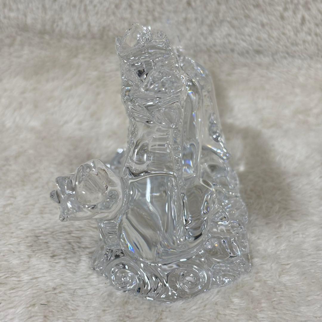 【美品】Baccarat バカラ 置物 インテリア ドラゴン 龍 竜