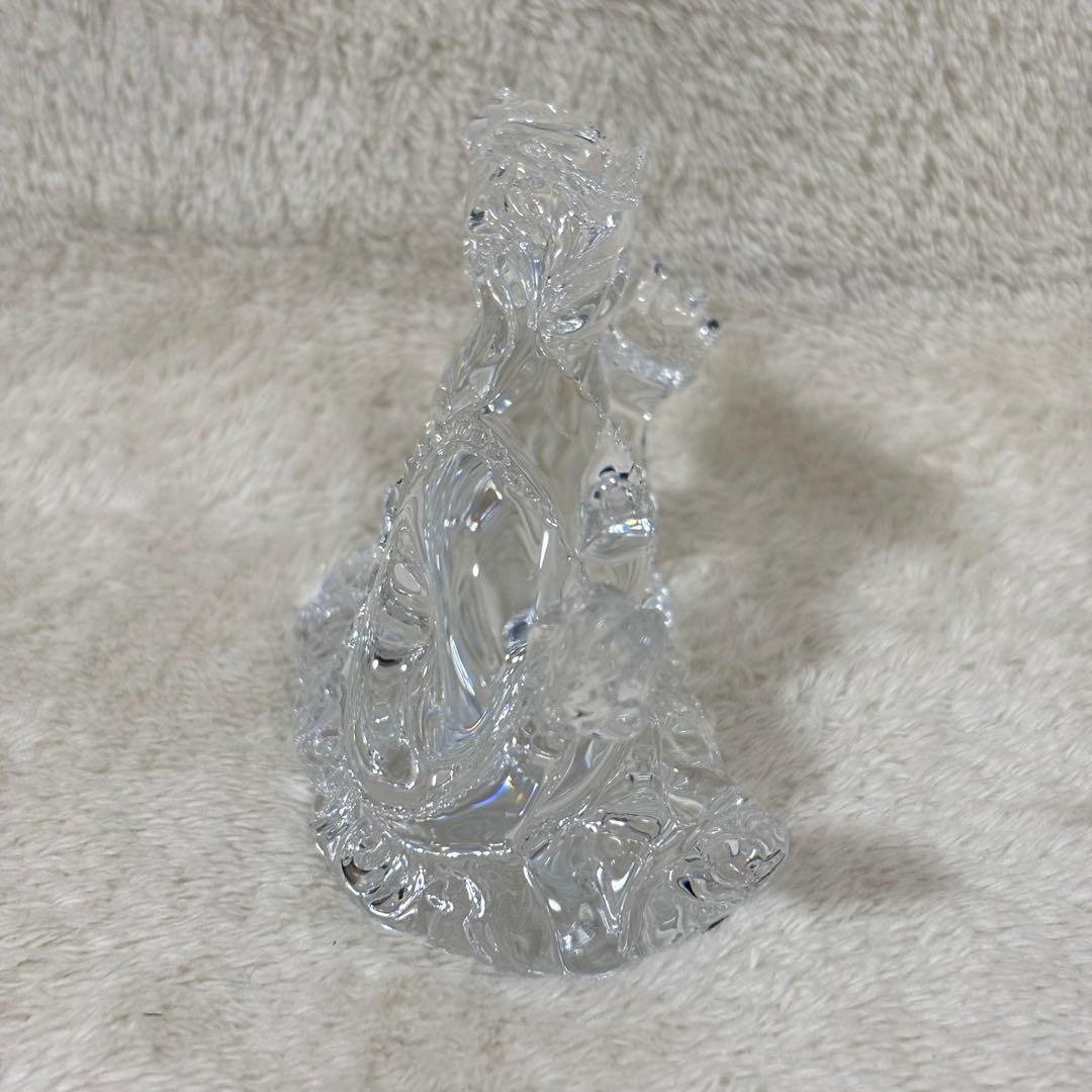【美品】Baccarat バカラ 置物 インテリア ドラゴン 龍 竜