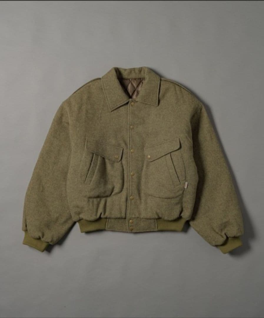 civvy.ヘリンボーンフライトジャケット