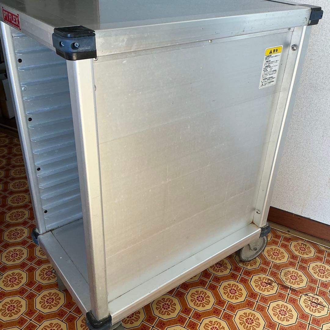 【業務用】PT FLEX アルミトレイラック キャスター付 15段 耐荷重200