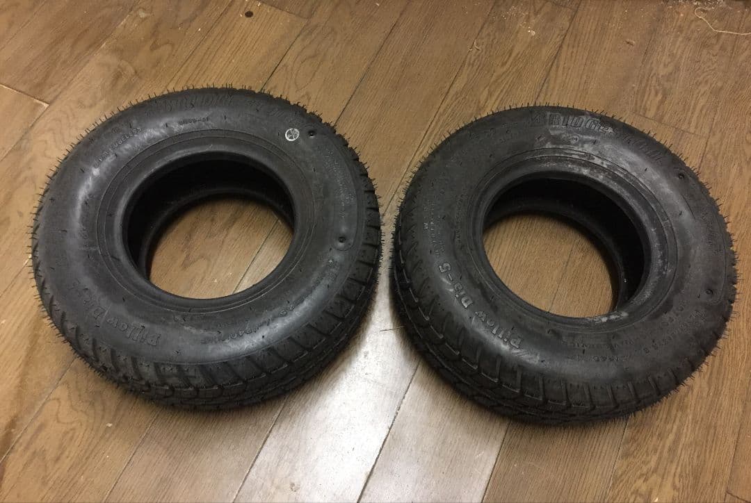 ブリヂストン PD5 13X5.00-6 2PR T/L 2本セット 芝刈り機用