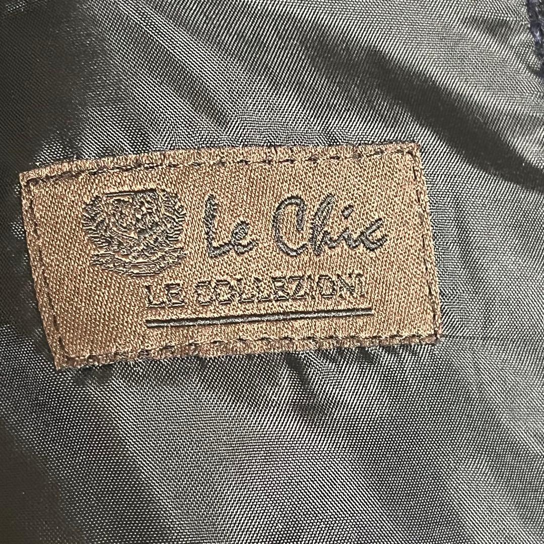 【美品】ハリスツイード　ロングステンカラーコート　ブラックウォッチチェック XL