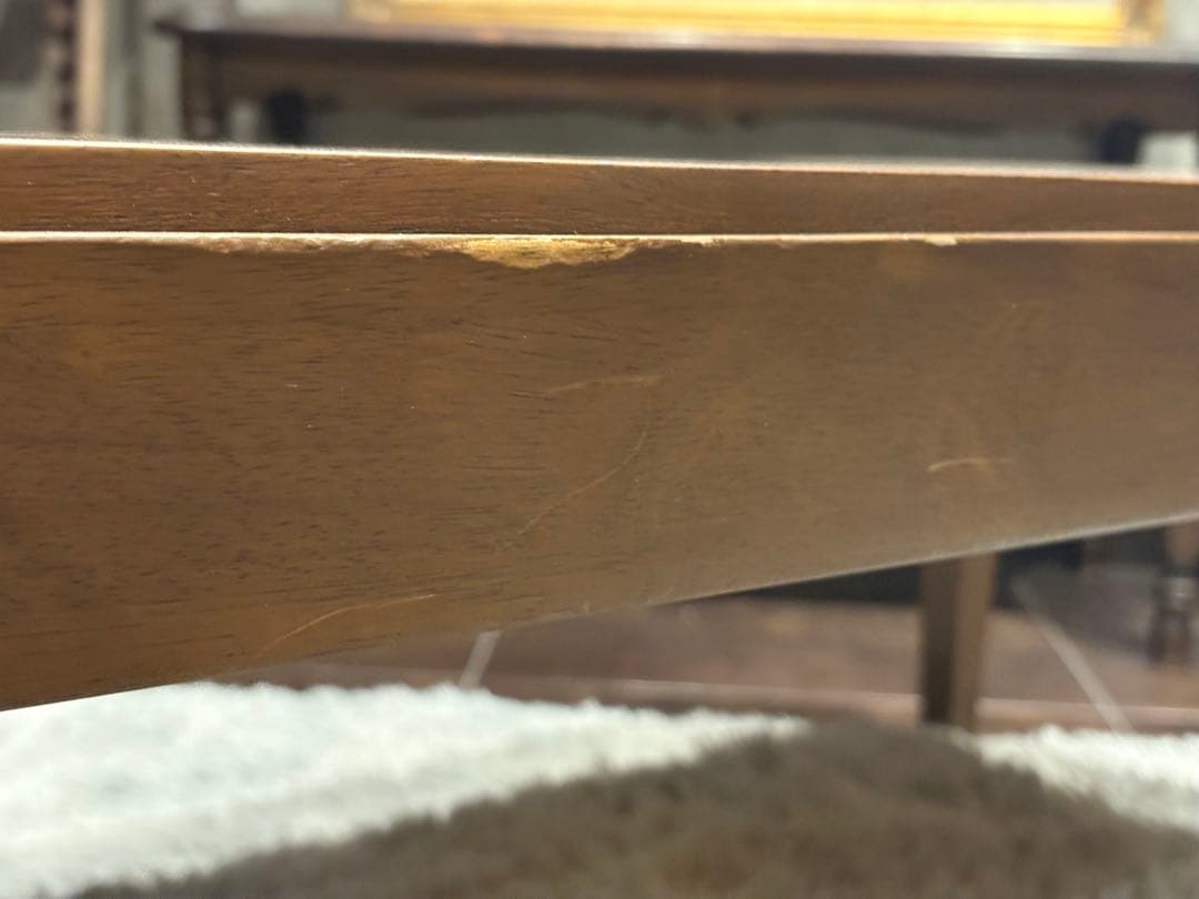 ベルメゾンデイズ　ローテーブル　ウォールナット　引き出し付き　シンプル　GZ