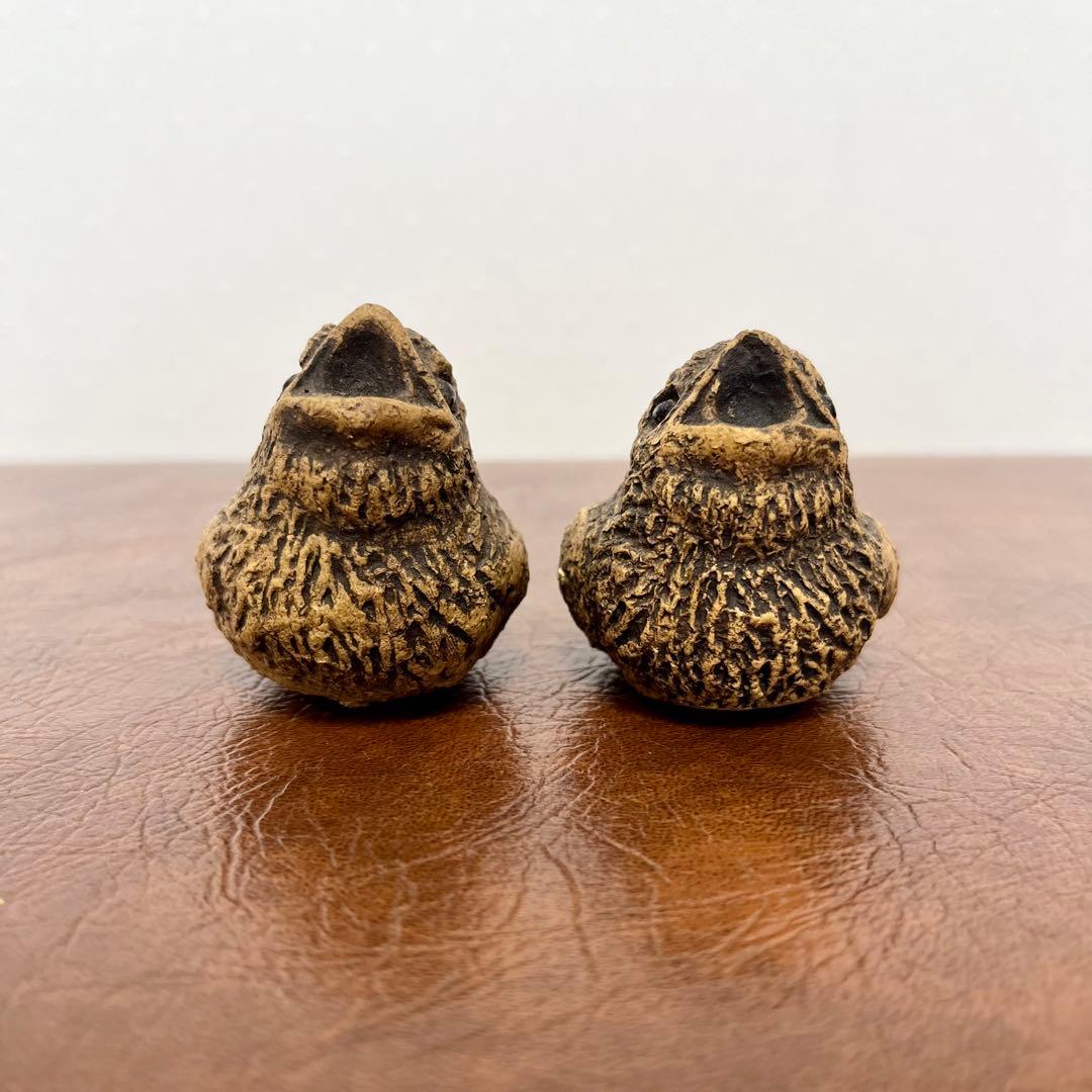 小鳥　ひな　陶器　置物　スウェーデン