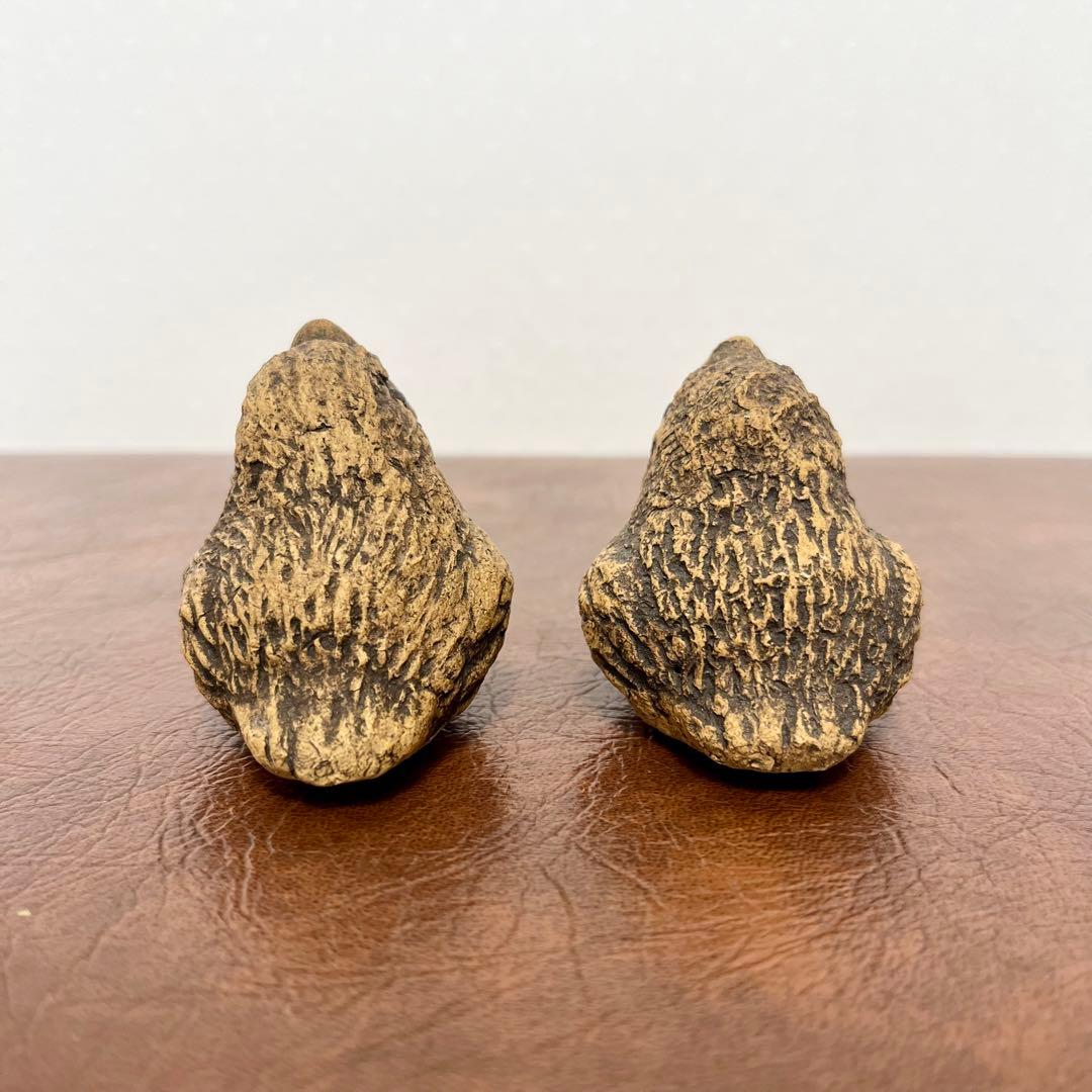 小鳥　ひな　陶器　置物　スウェーデン