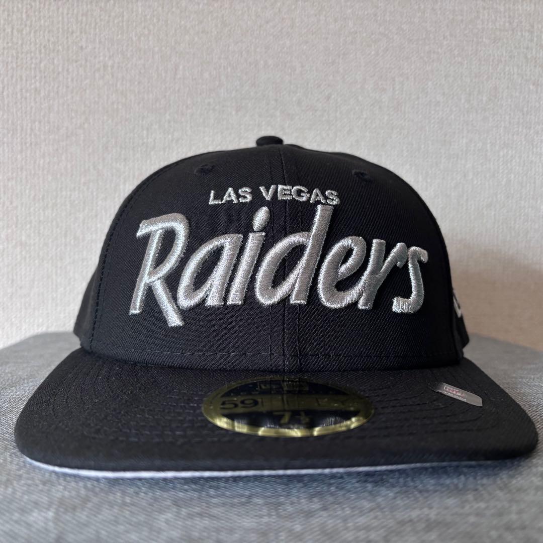 【海外限定】ニューエラ NFLラスベガスレイダース LP59FIFTY ブラック