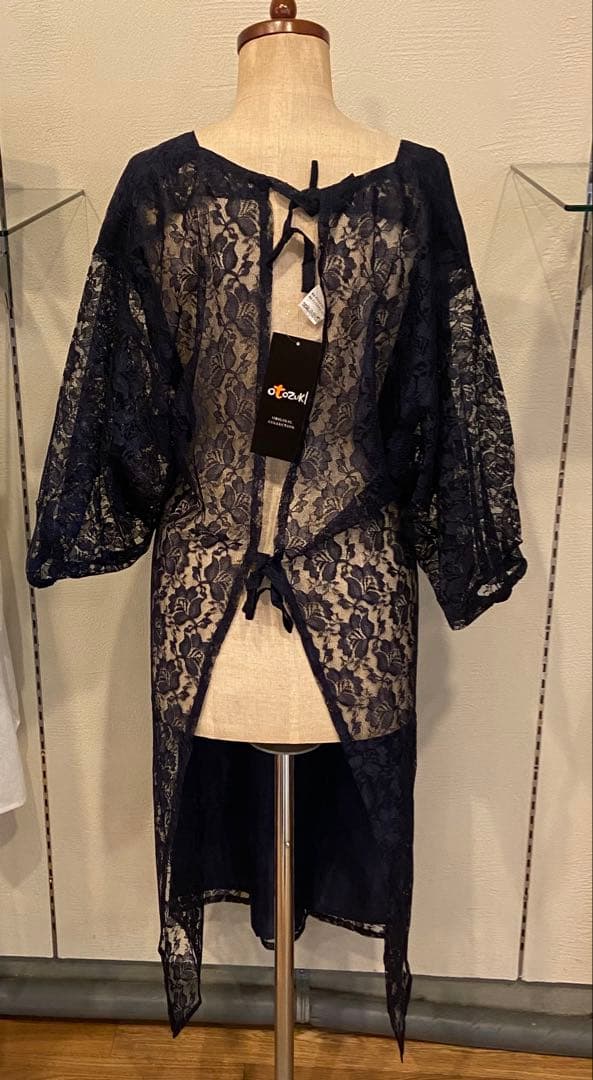 新品　着物用レース割烹着　おとづき商店