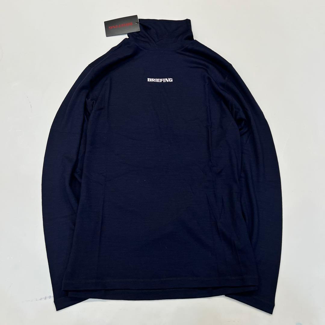 新品　BRIEFING　正規品　WOOL TURTLE NECK