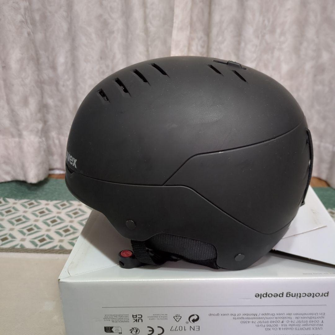 uvex スキー用ヘルメット ブラック Mサイズ