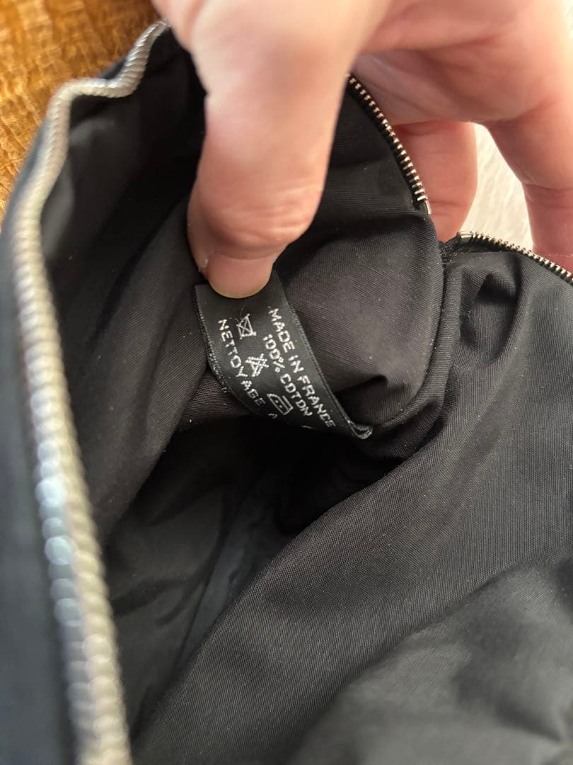 エルメス HERMES ボリードポーチ ブラック 黒