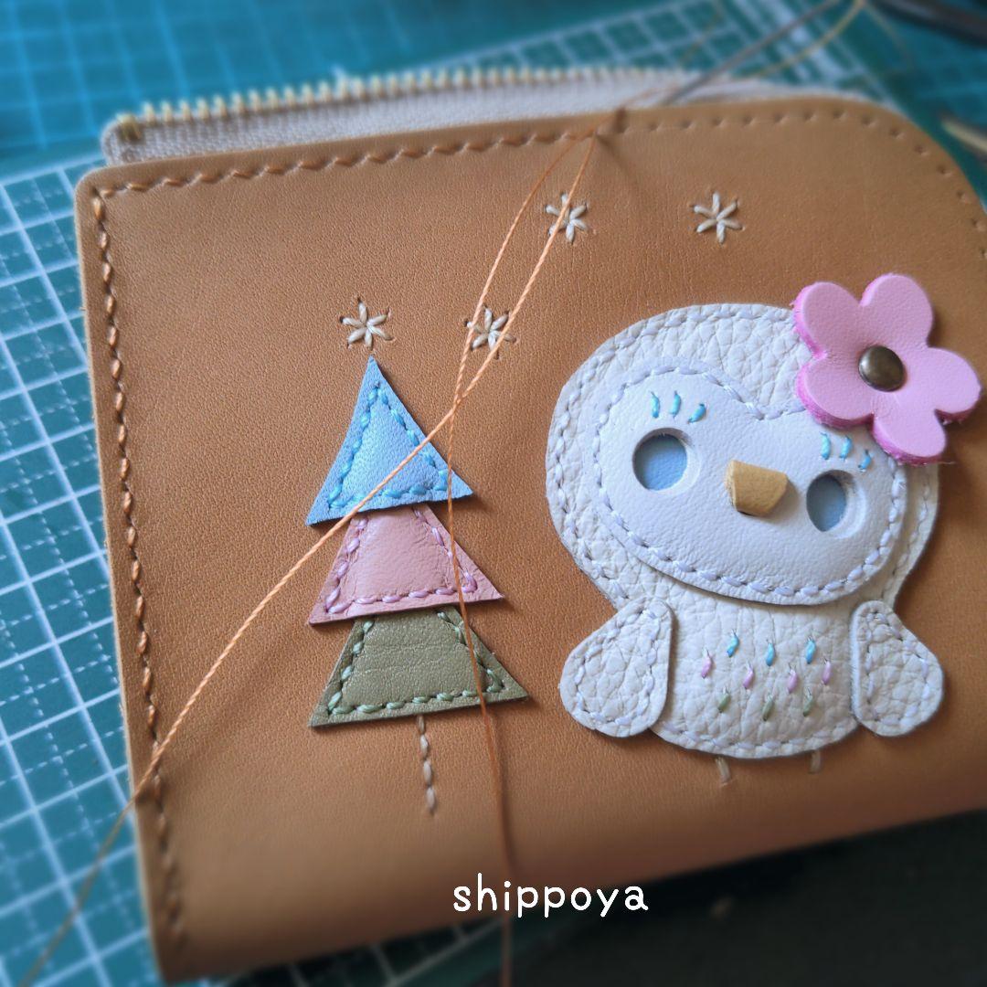 ☆neko☆/セミオーダー/★L字ファスナーミニ財布