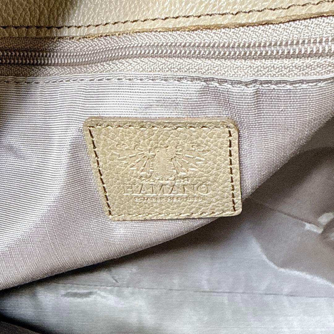 HAMANO ハマノ グレース ディライト トートバッグ A4 ブラウン 濱野