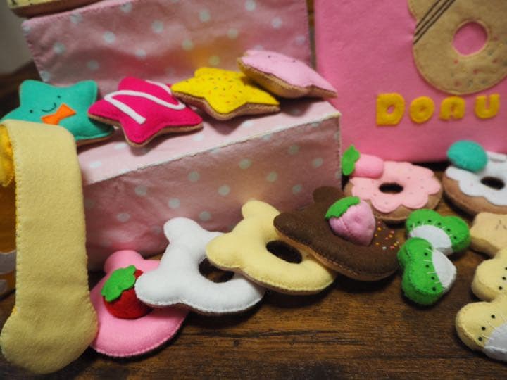 48  フェルトままごと　ドーナツセット　オーダーページ
