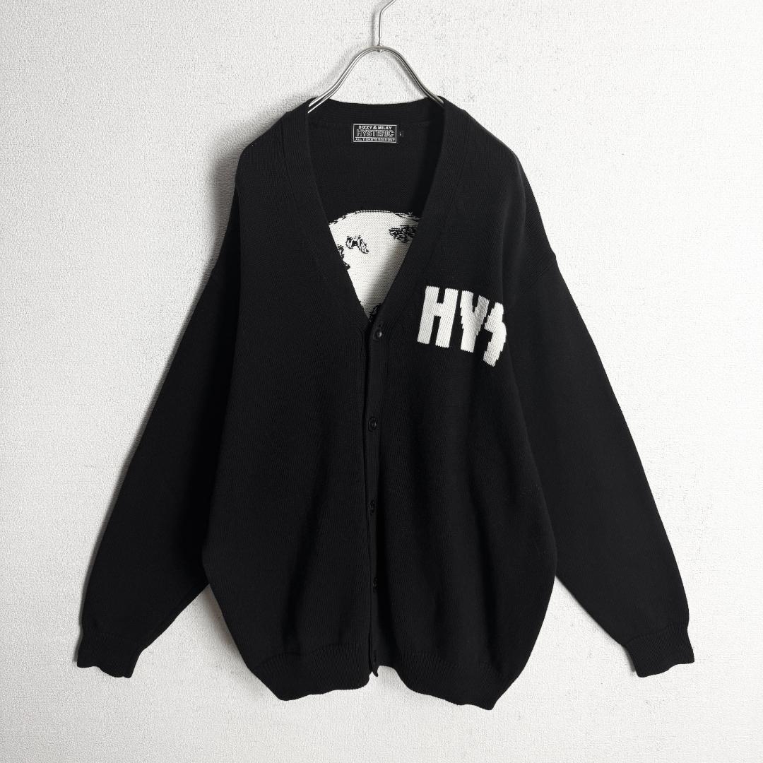 【美品バックデザイン☆即完売モデル☆人気カラー】ヒステリックグラマーカーディガン