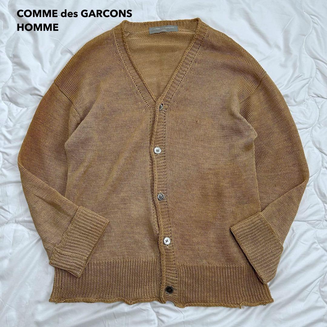 COMME des GARCONS HOMME 田中オム リネン カーディガン