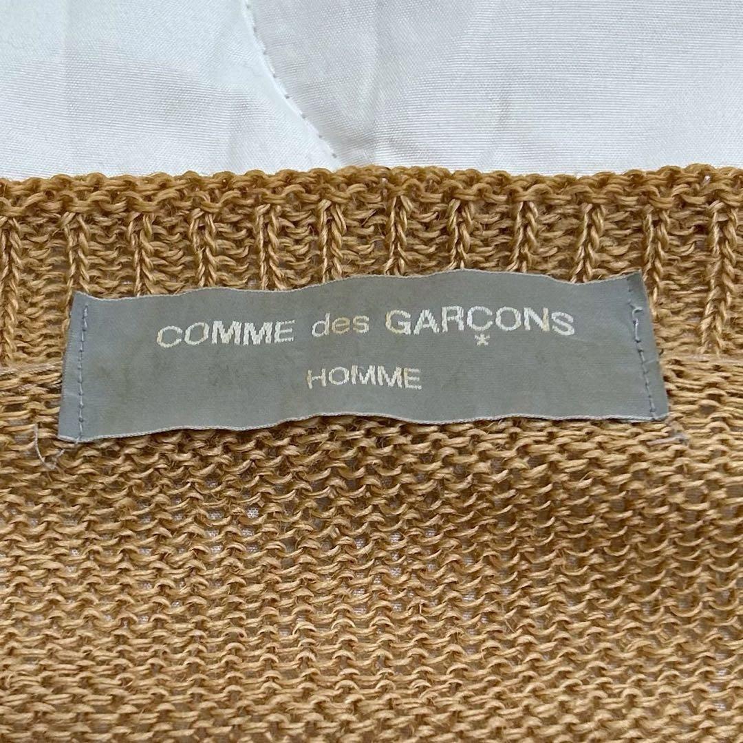 COMME des GARCONS HOMME 田中オム リネン カーディガン