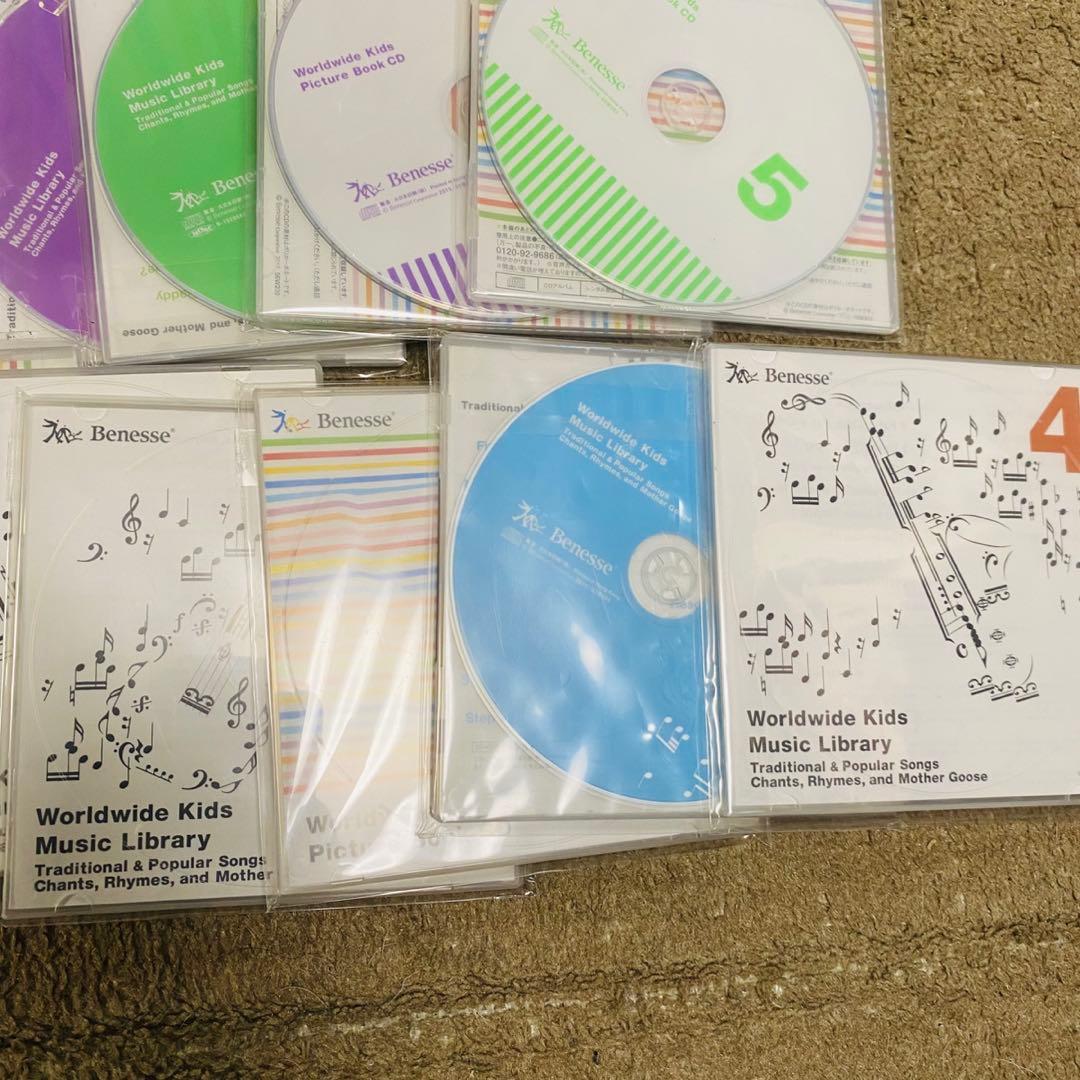 ワールドワイドキッズ WWK DVD・CD1〜6 WorldwideKids