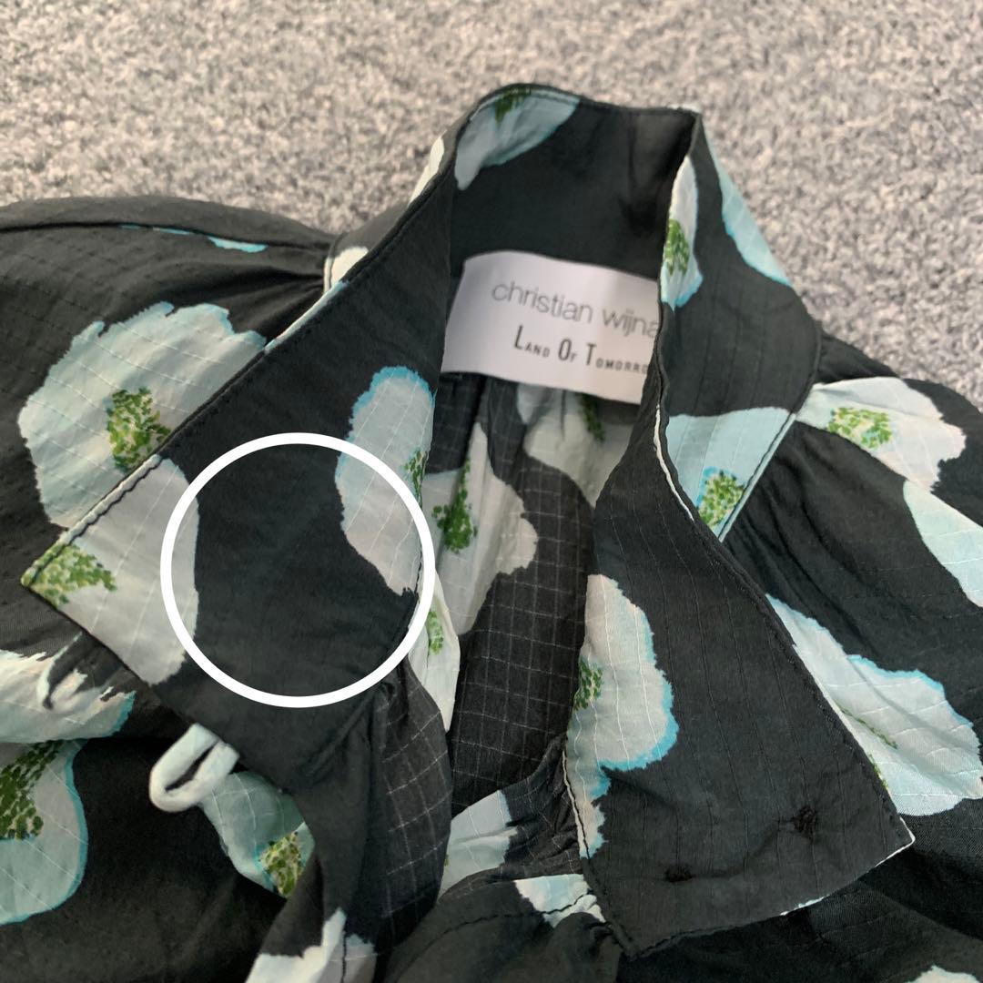 TOMORROWLAND christian wijnants花柄ブラウスシルク