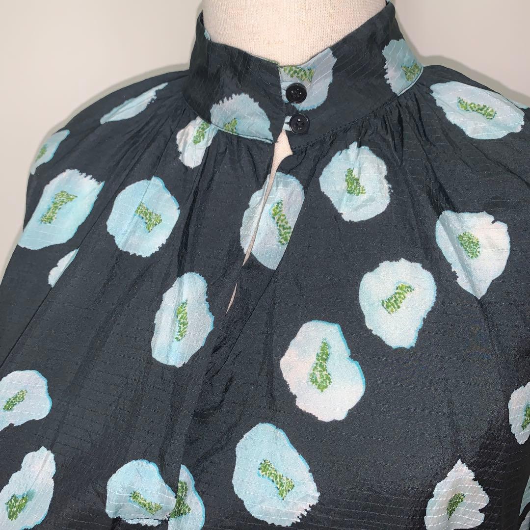 TOMORROWLAND christian wijnants花柄ブラウスシルク