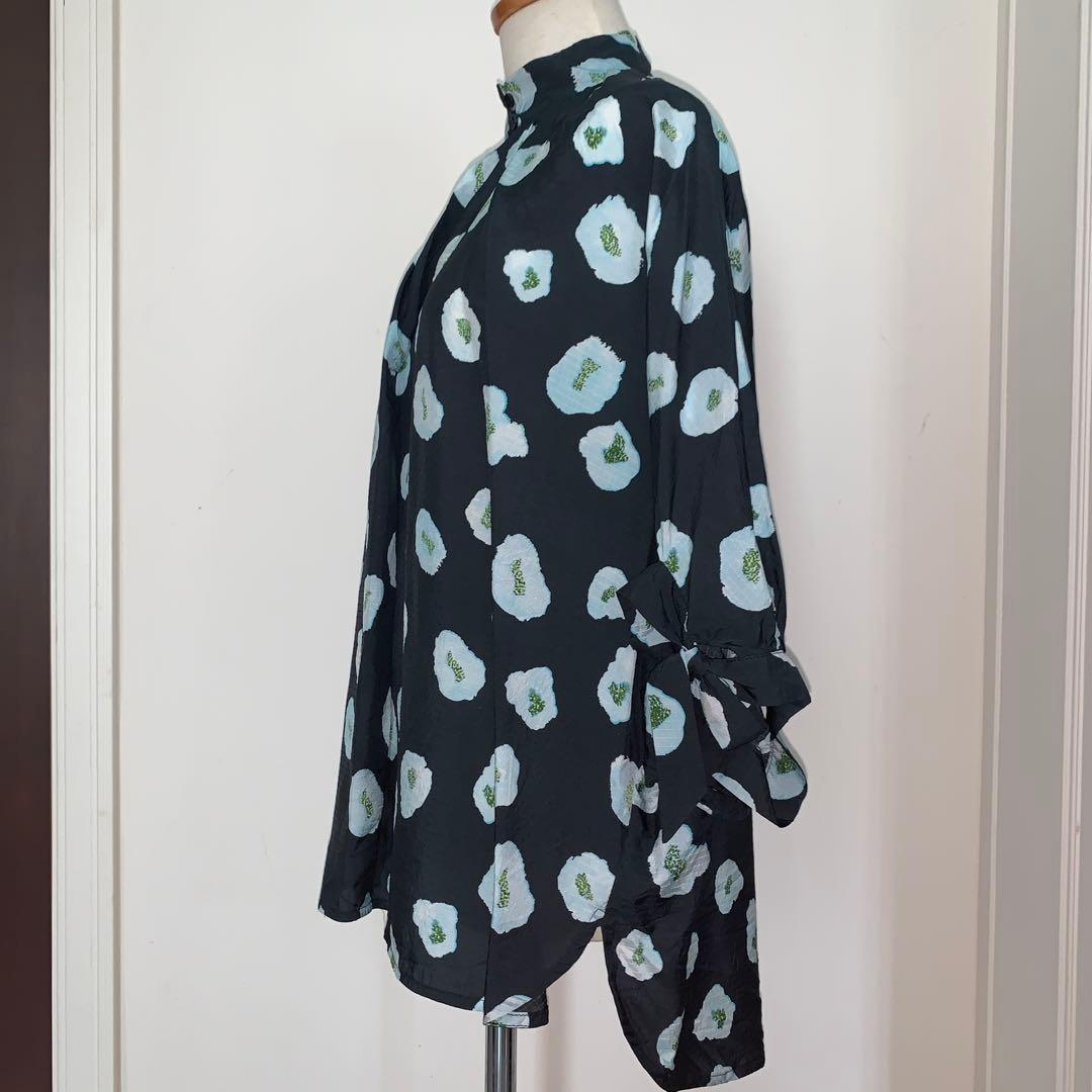 TOMORROWLAND christian wijnants花柄ブラウスシルク