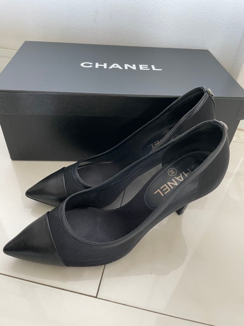 CHANEL シャネル　ハイヒール 36.5 美品