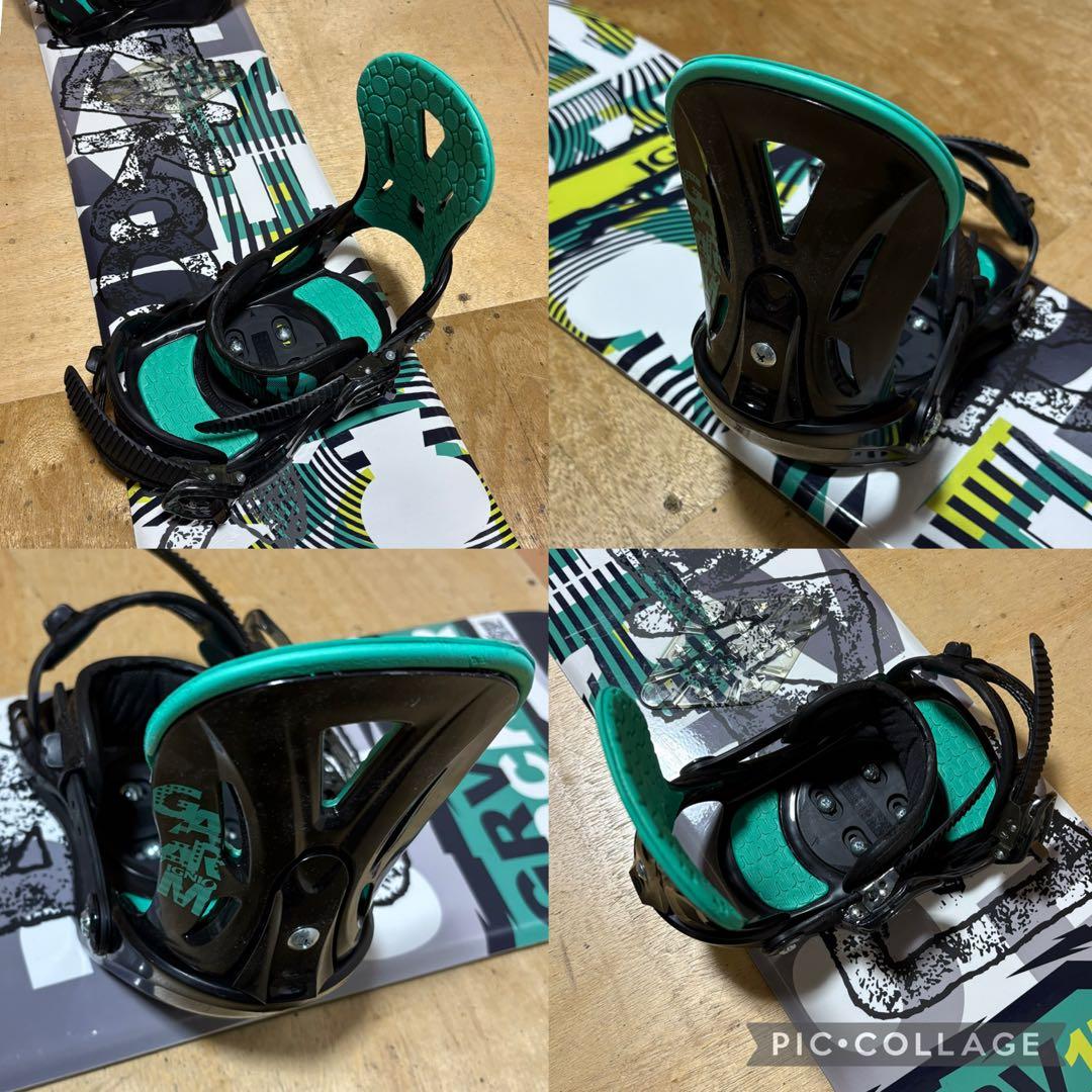 ignio スノーボード ロッカーボード グラトリ スノボ パーク ビンディング