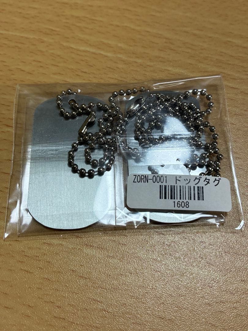 ZORN OZROSAURUS 武道館VIP限定Family Day ドッグタグ