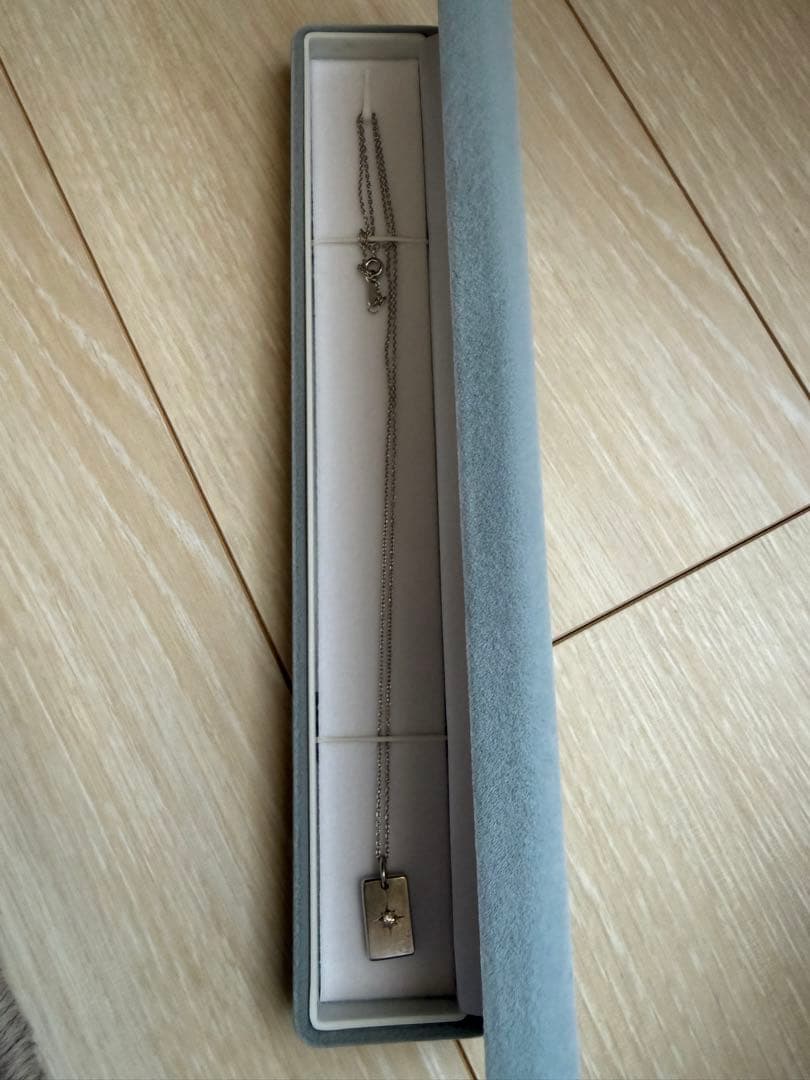 Pt999 純プラチナ ペンダントトップ ダイヤ0.05ct 約6.7g