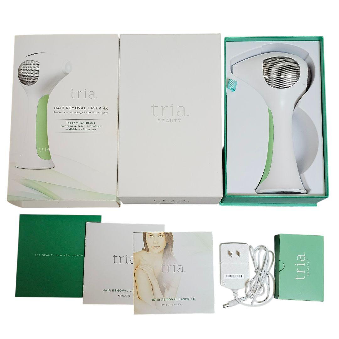 美品 トリア TRIA レーザー 脱毛器 4X グリーン