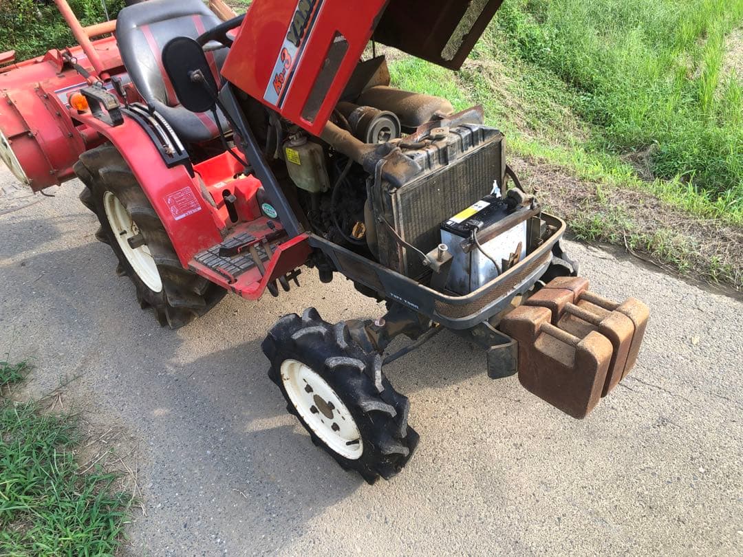 ヤンマートラクターke-3 13馬力　477時間動作確認済み