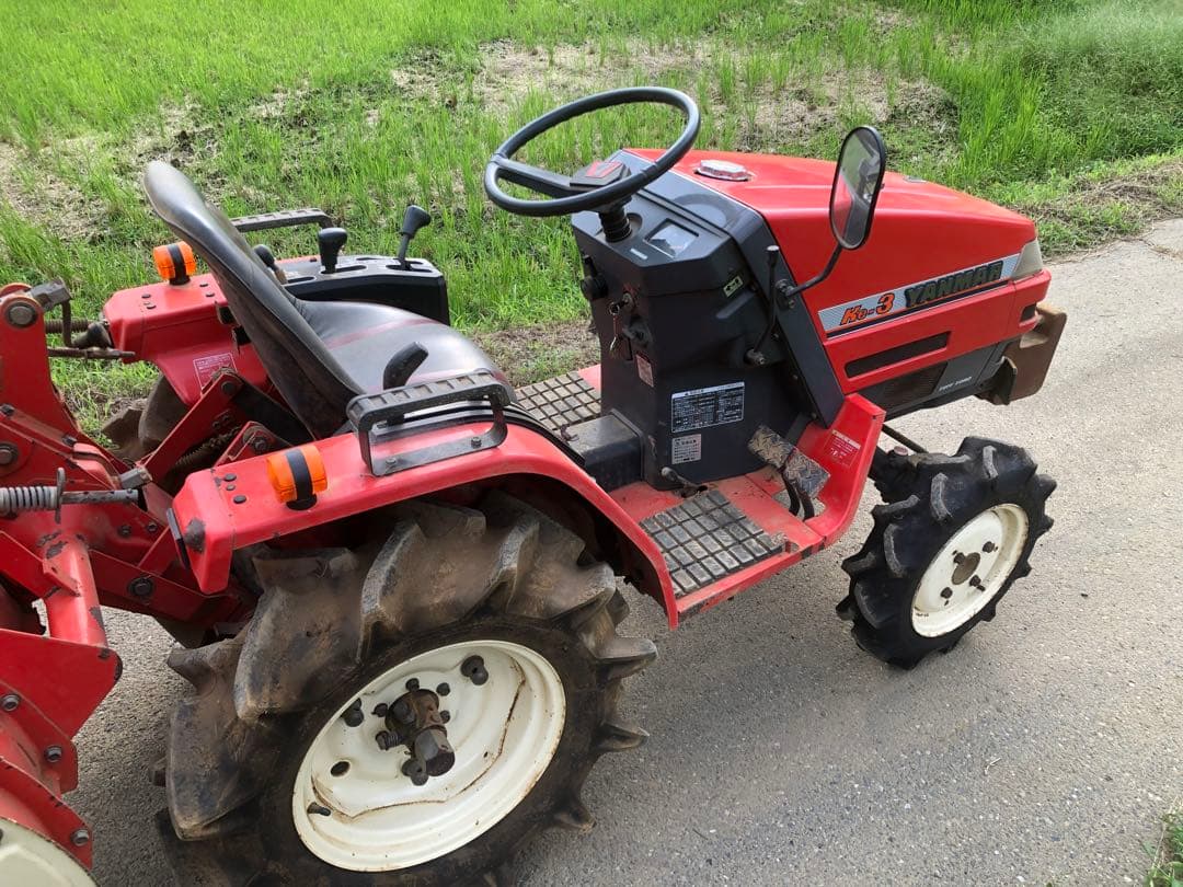 ヤンマートラクターke-3 13馬力　477時間動作確認済み