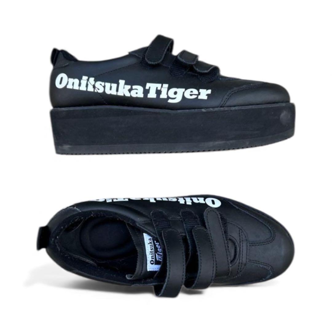 オニツカタイガー　厚底シューズ