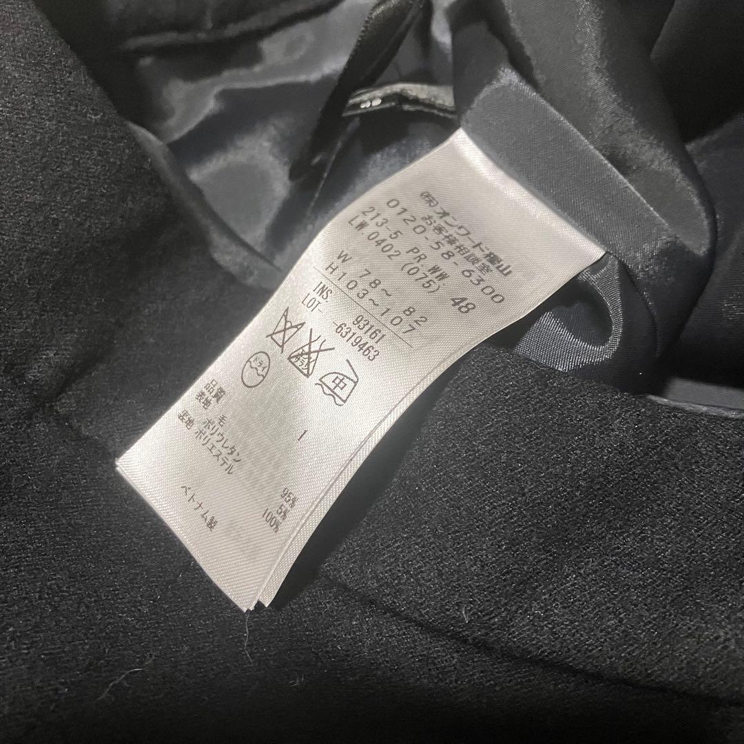 現行タグ・大きいサイズ✨23区 パンツスーツ ワンボタン セットアップ 48