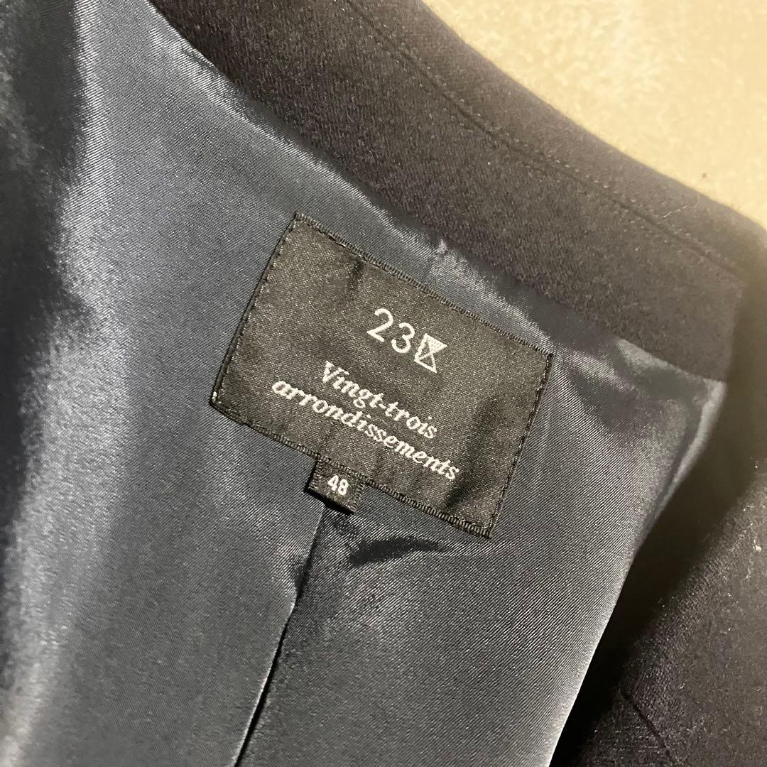 現行タグ・大きいサイズ✨23区 パンツスーツ ワンボタン セットアップ 48