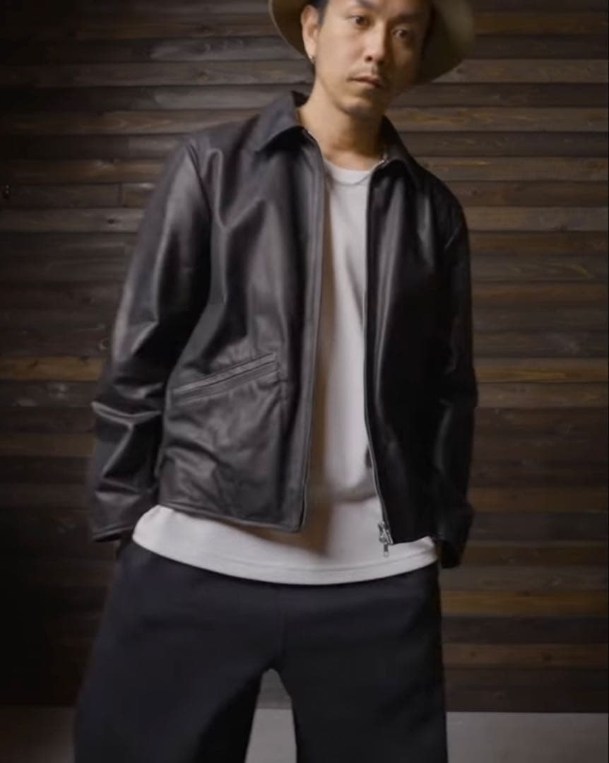 エディ　希少JAMES GROSE CARLTON ライダースタグ有 42