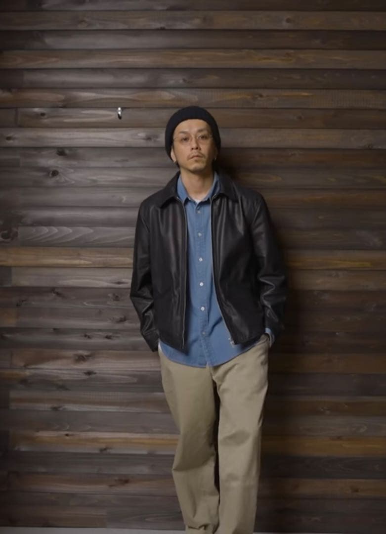 エディ　希少JAMES GROSE CARLTON ライダースタグ有 42