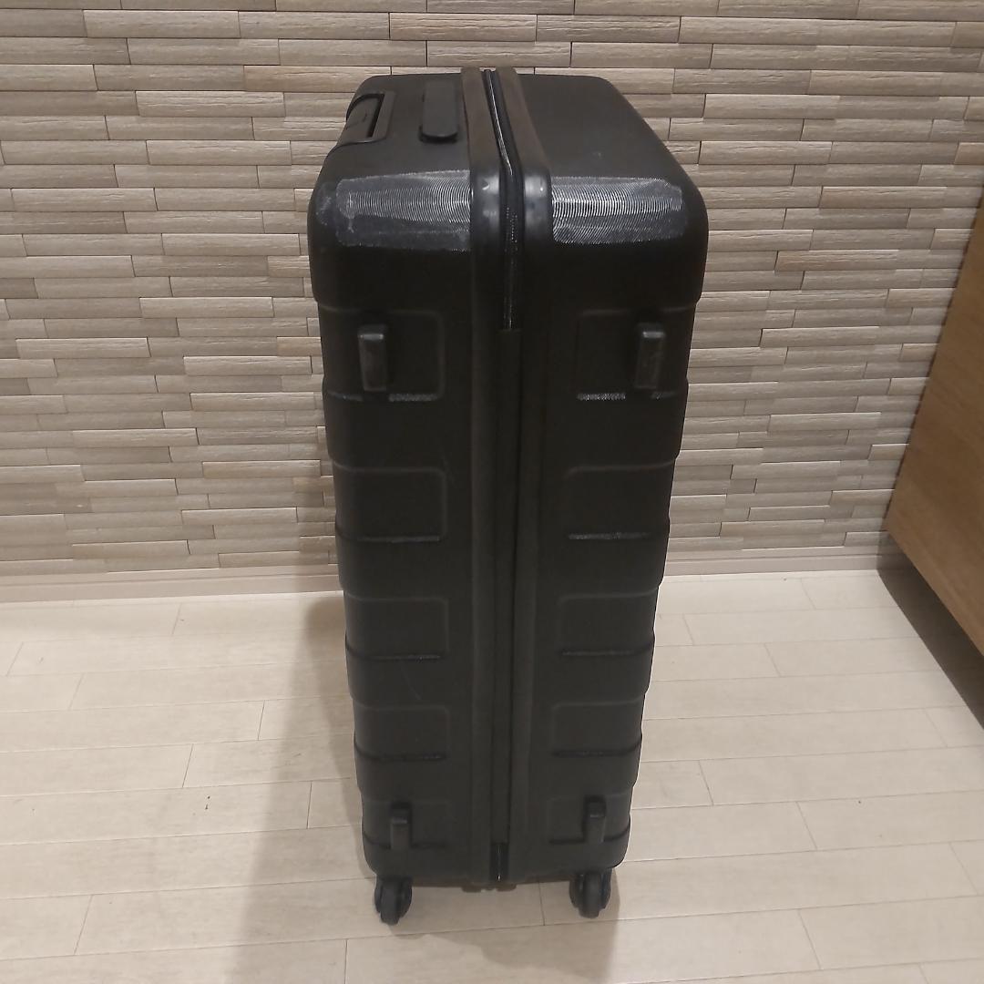 無印良品 バーの高さを自由に調節できる キャリーケース 63L ブラック
