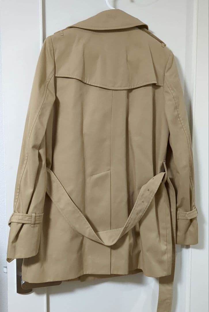 さとTOMORROWRAND MACPHEE コットンショートトレンチ