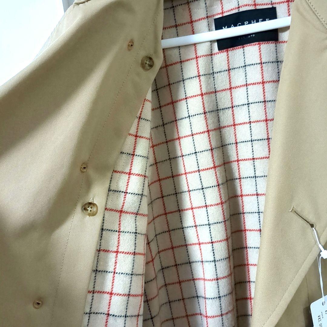 さとTOMORROWRAND MACPHEE コットンショートトレンチ